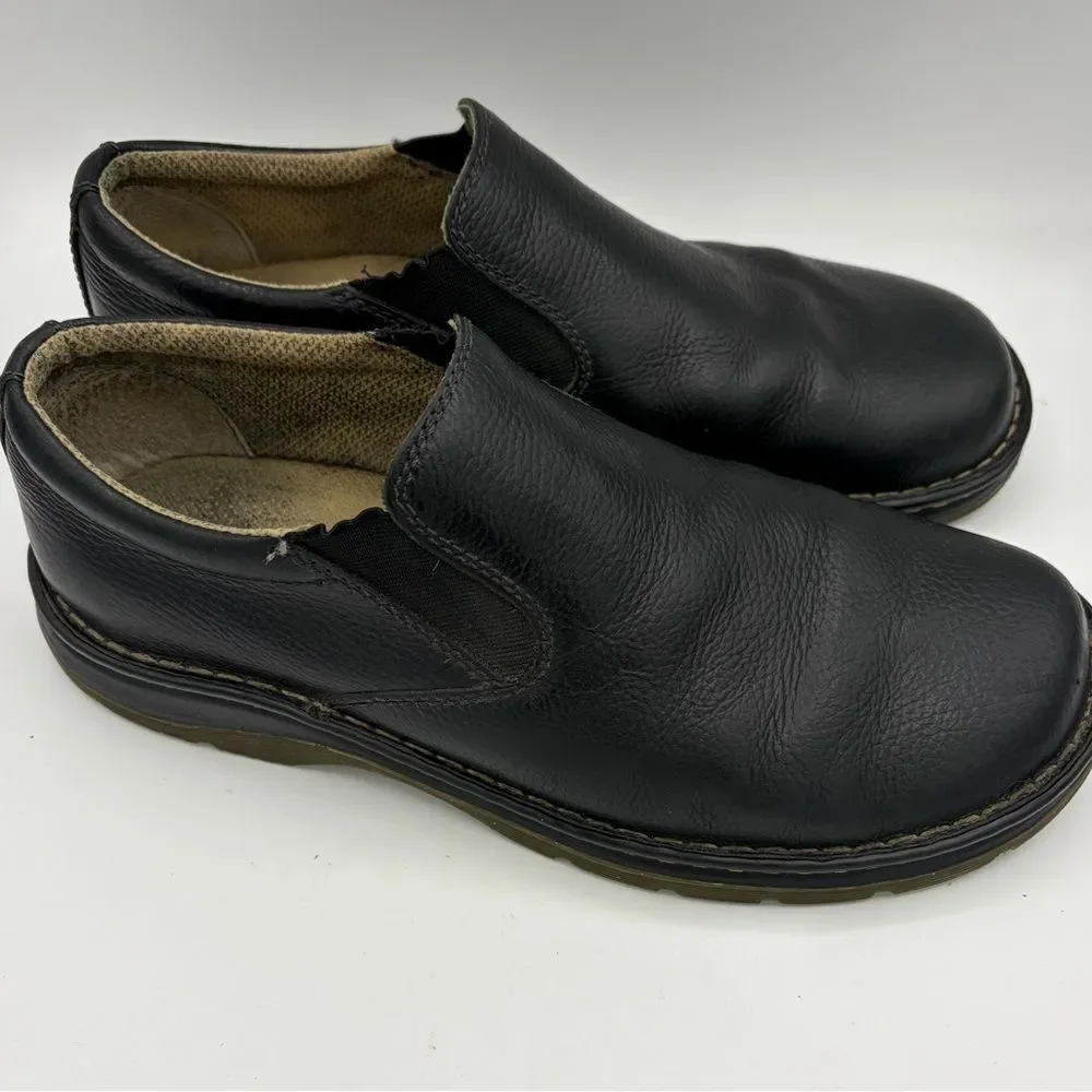 Dr Martens men’s Bryce leather black slip on loafer size 11 Y2K casual